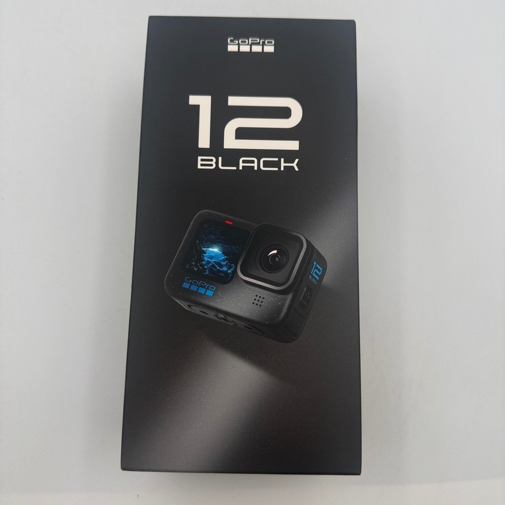 GoPro HERO12 Black Action Camera 5.3K Video 27MP CHDHX-121-TH NEW